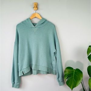 Madewell MWL Airyterry Hoodie Sweatshirt